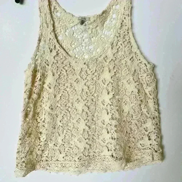 Urban Outfitters Ecote Crochet Lace Tank Top - Picture 2 of 6